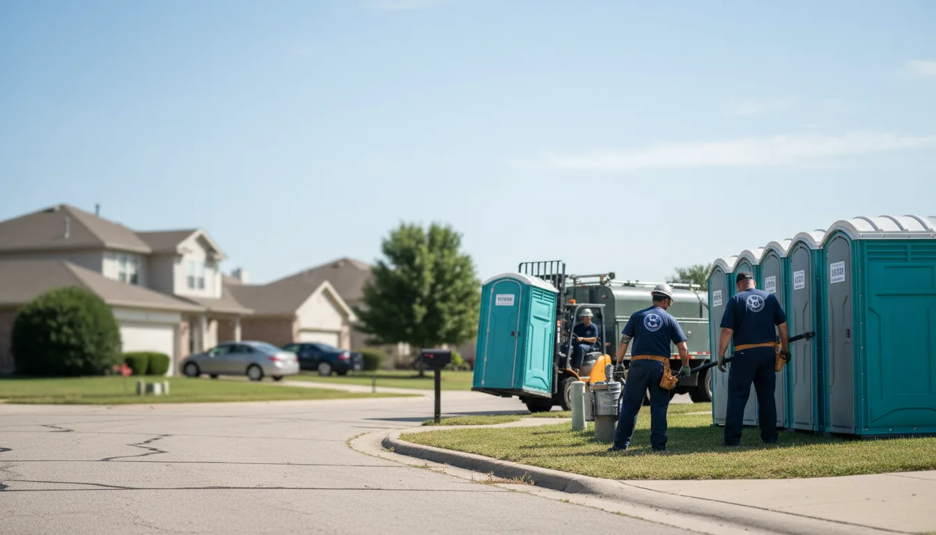 Porta Potty Rental in Glouster, OH near me